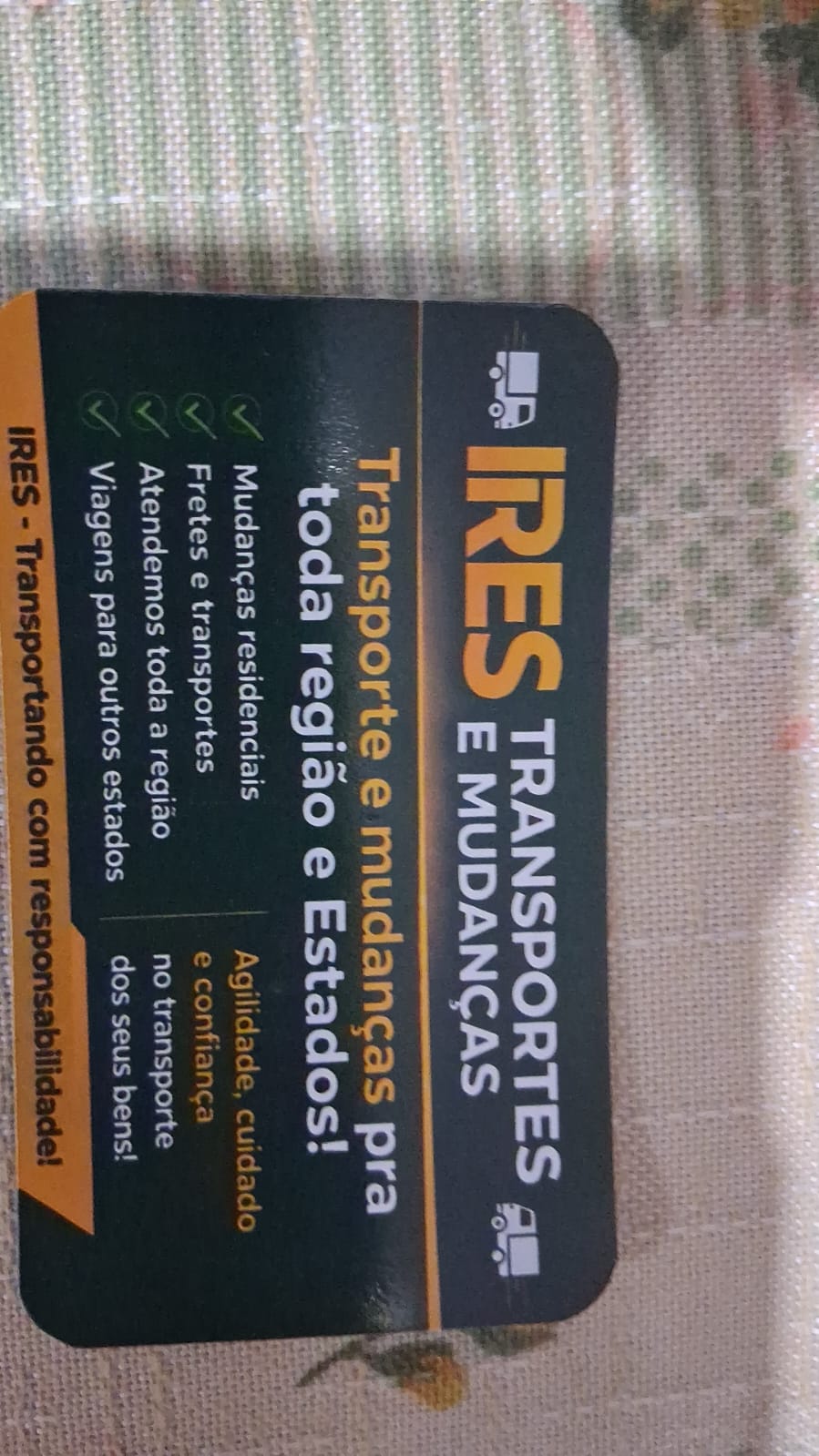 Logo Ires Transportes e Mudanças